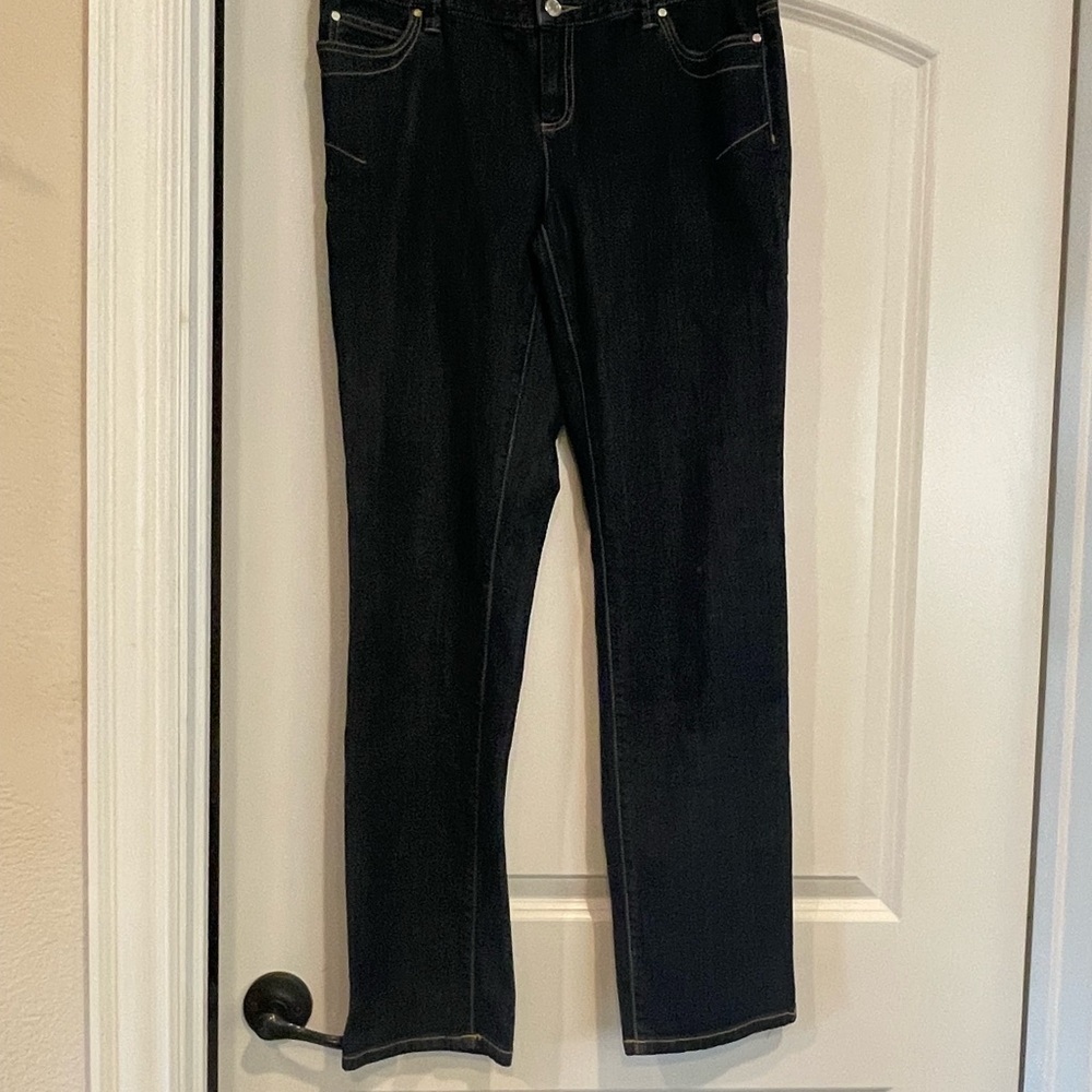 Michael Kors Dark Blue Straight Leg Jeans NWOT